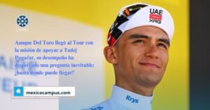 saac del Toro hace historia en el Tour de Francia 2026 y confirma el ascenso del ciclismo mexicano con talento, ciencia y alto rendimiento.